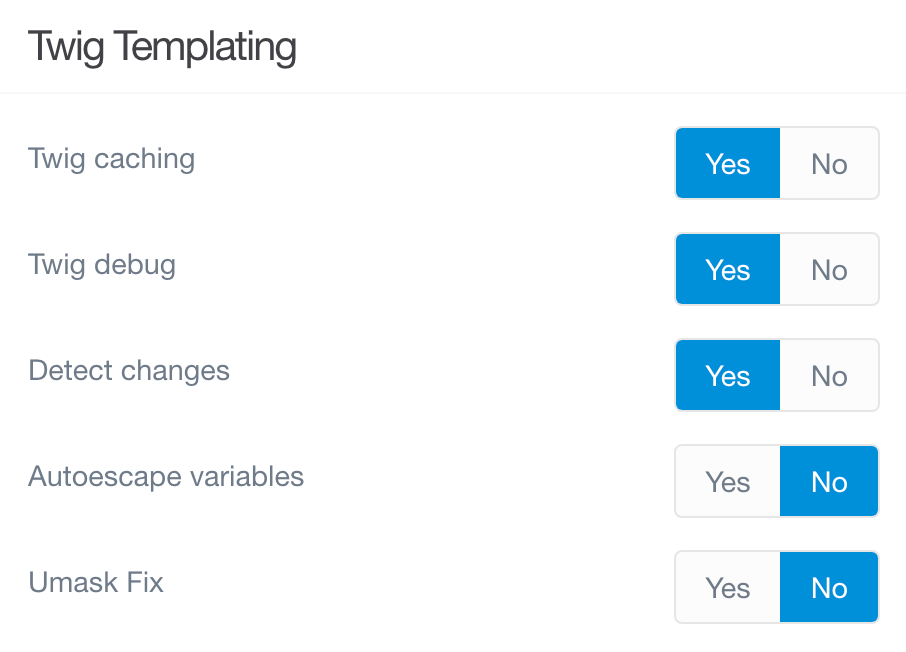 Admin Configuration