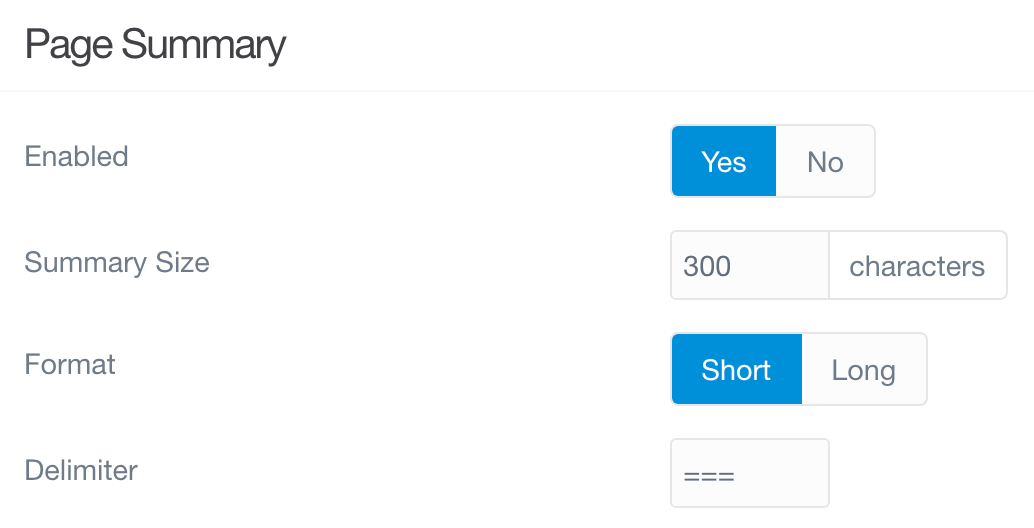 Admin Configuration