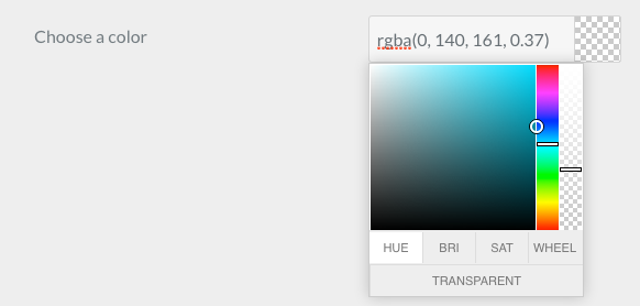 Colorpicker